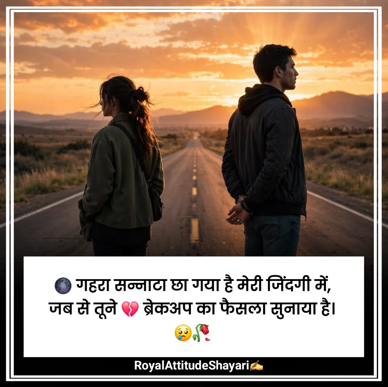 Sad Breakup Shayari in Hindi