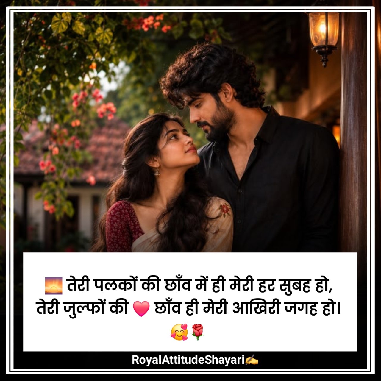 खूबसूरत प्यार भरी शायरी